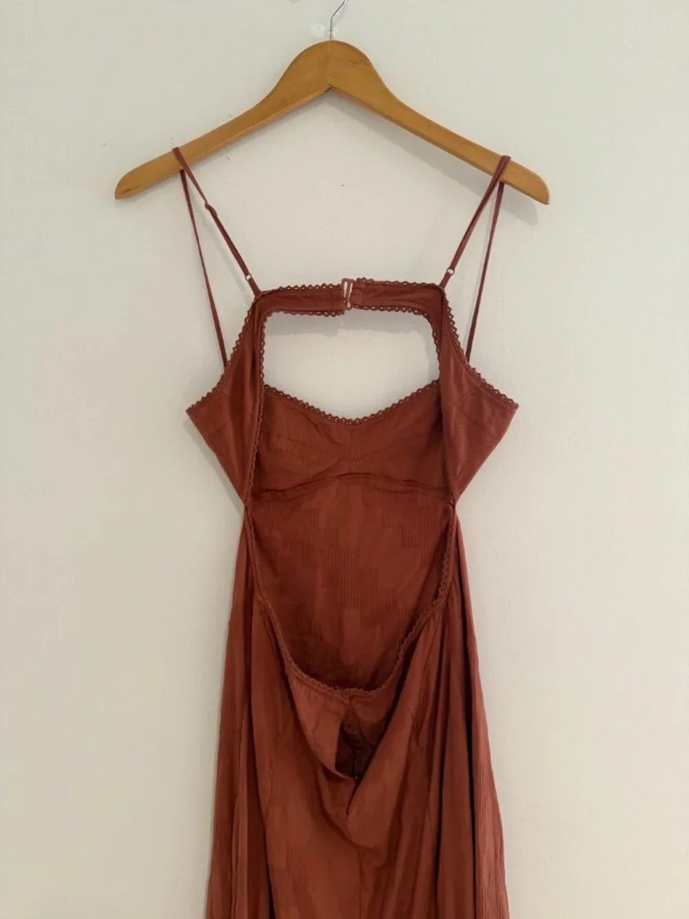 Free People Intimately Rust Bralette Maxi Dress
